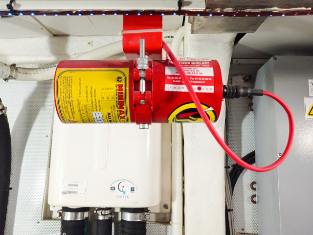 Aerosol firefighting systems | Naviservice Napoli